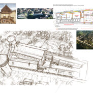 reconstitution château Bonneville